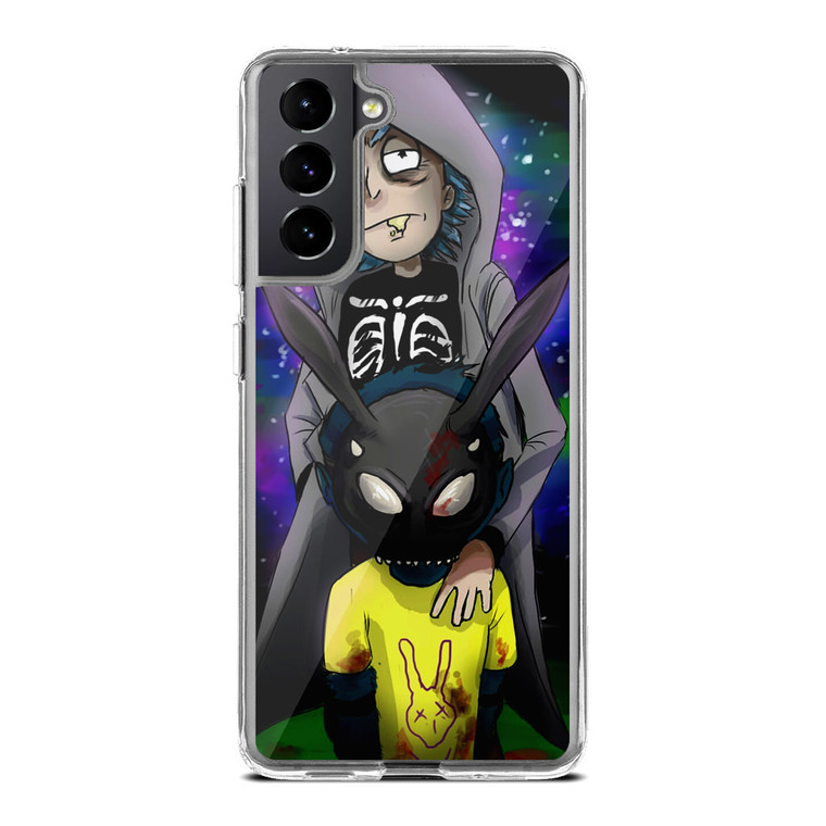 Rick And Morty Donnie Darko Samsung Galaxy S21 Case