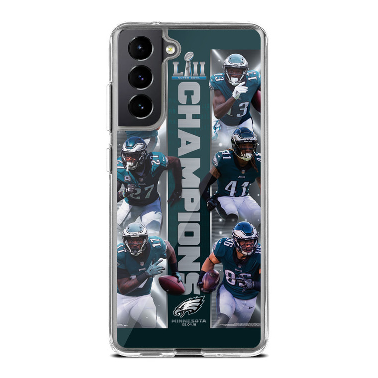 Philadelphia Eagles Super Bowl Samsung Galaxy S21 Case