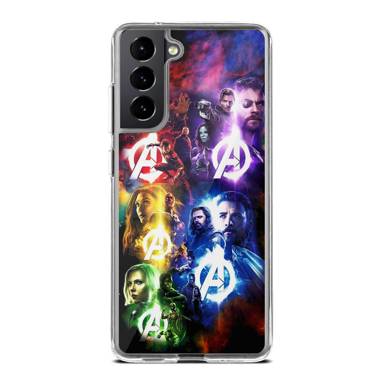 Avengers Infinity War Heroes Samsung Galaxy S21 Case