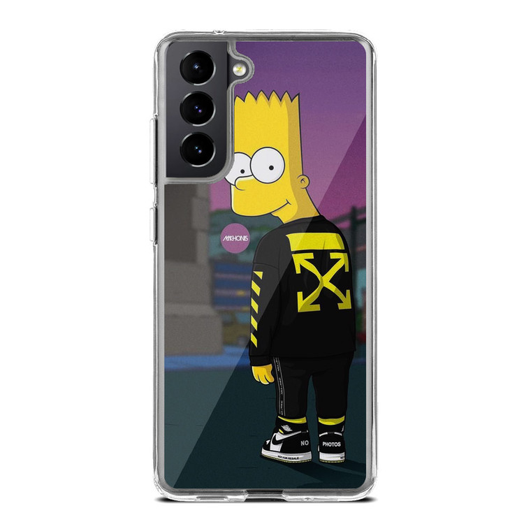 Bart Hypebeast OW Samsung Galaxy S21 Case