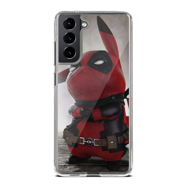 Pikachu Pokemon Deadpool Samsung Galaxy S21 Case