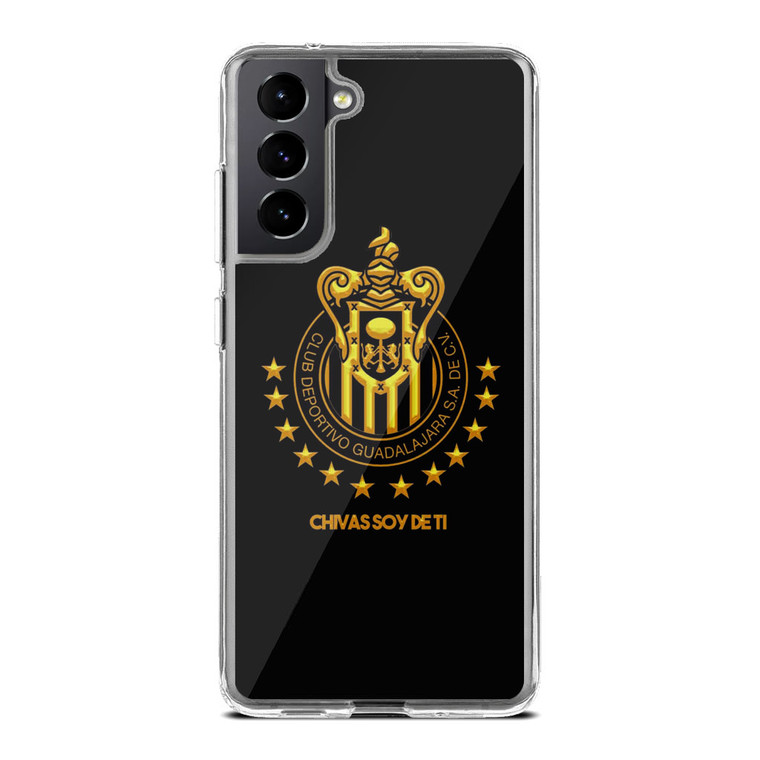 Chivas de Guadalajara Gold Logo Samsung Galaxy S21 Case