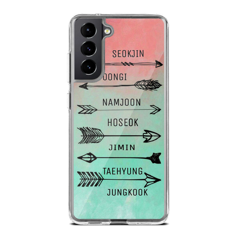 BTS Member Samsung Galaxy S21 Case