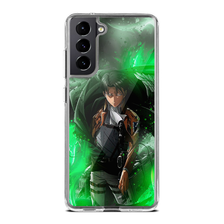 Levi Ackerman - Attack on Titan Samsung Galaxy S21 Case