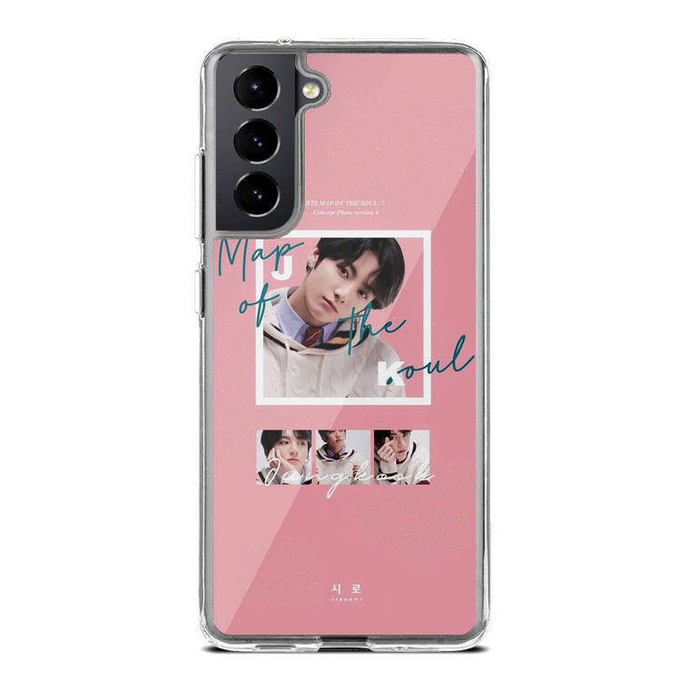 Jungkook Map Of The Soul BTS Samsung Galaxy S21 Case