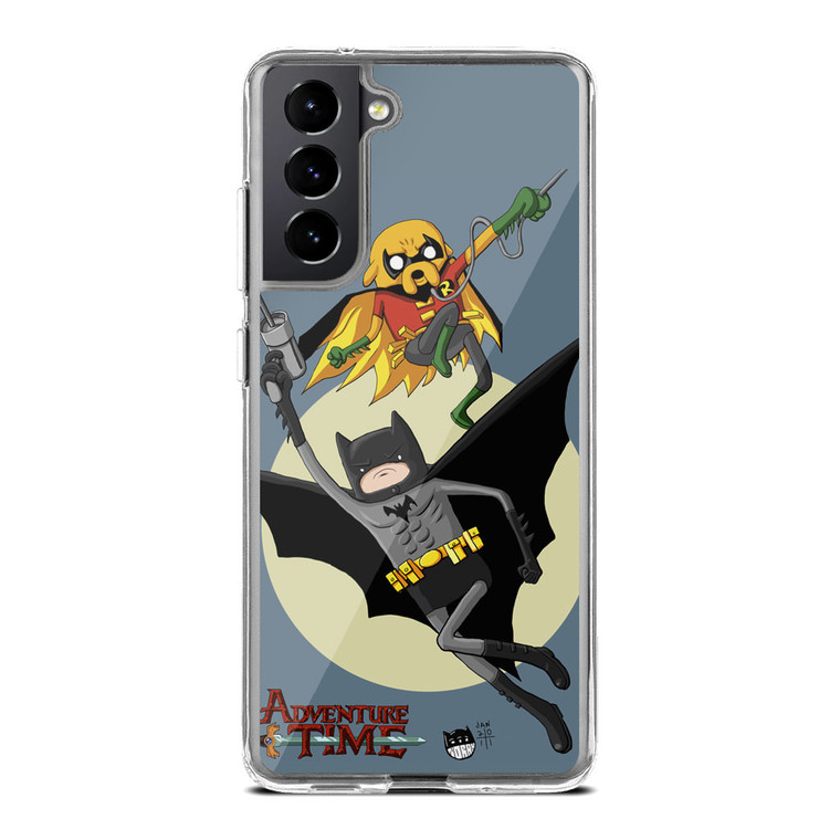 Adventure Time Batman and Robbin Samsung Galaxy S21 Plus Case