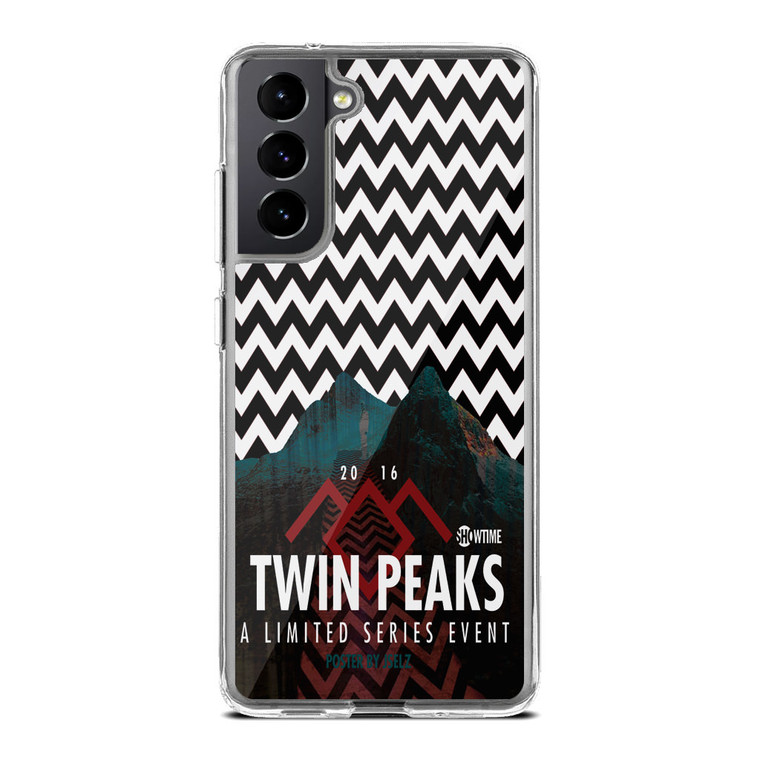 Welcome To Twin Peaks Tribal Pattern Samsung Galaxy S21 Plus Case