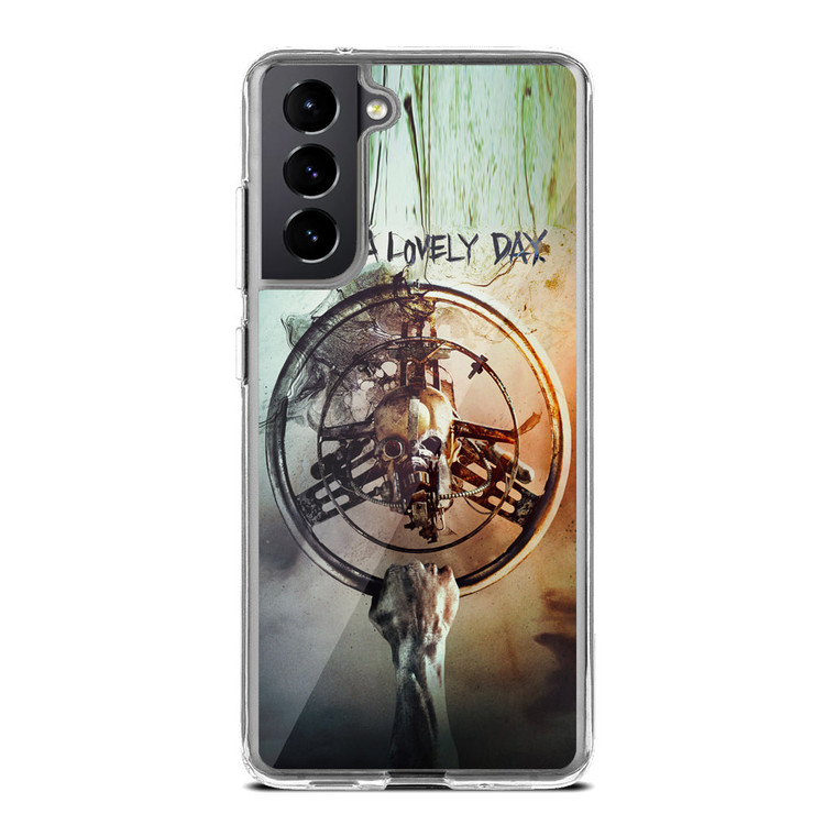 Mad Max Steering Wheel Skull Samsung Galaxy S21 Plus Case