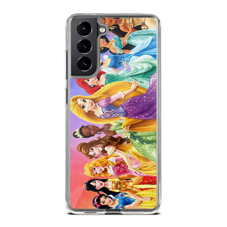 Disney Princess Rapunzel Midle Samsung Galaxy S21 Plus Case