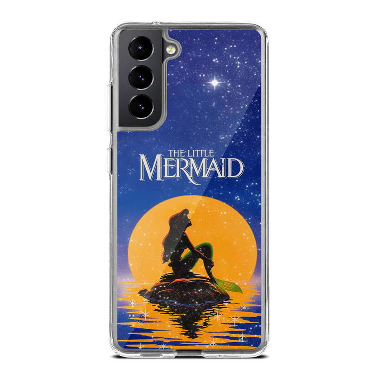 Disney The Moon Ariel The Little Mermaid Samsung Galaxy S21 Plus Case