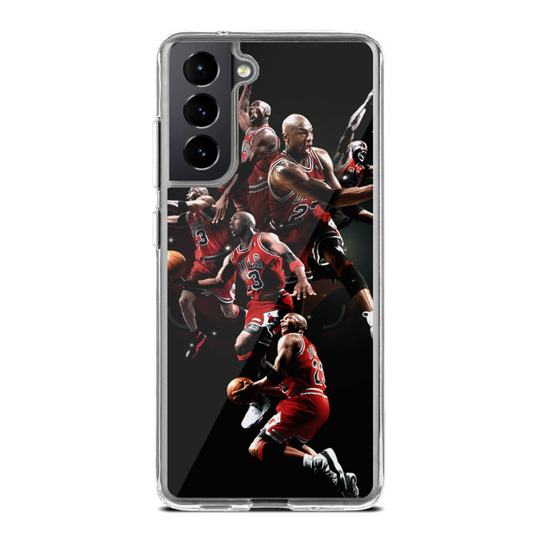 Michael Jordan Samsung Galaxy S21 Plus Case