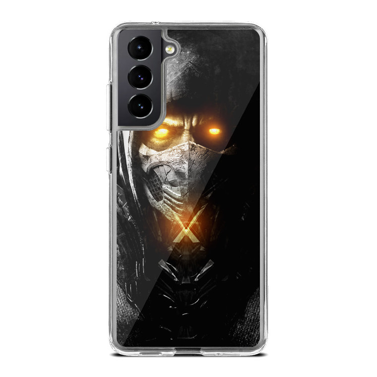 Mortal Kombat X Scorpion Samsung Galaxy S21 Plus Case