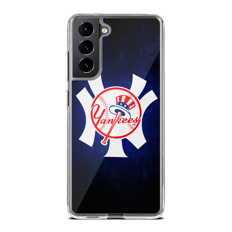 New York Yankees Logo Samsung Galaxy S21 Plus Case