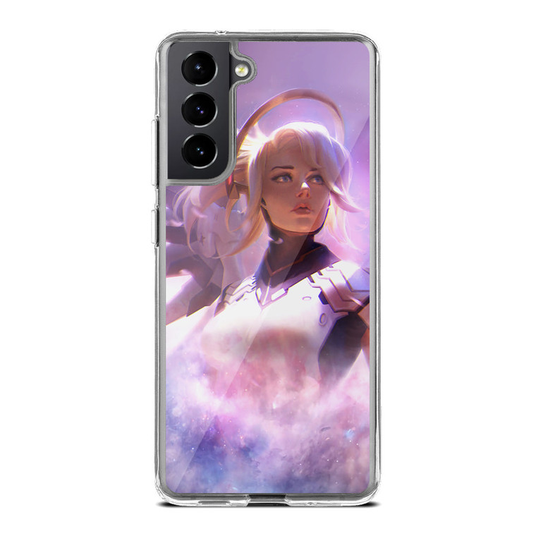 Mercy Overwatch Samsung Galaxy S21 Plus Case