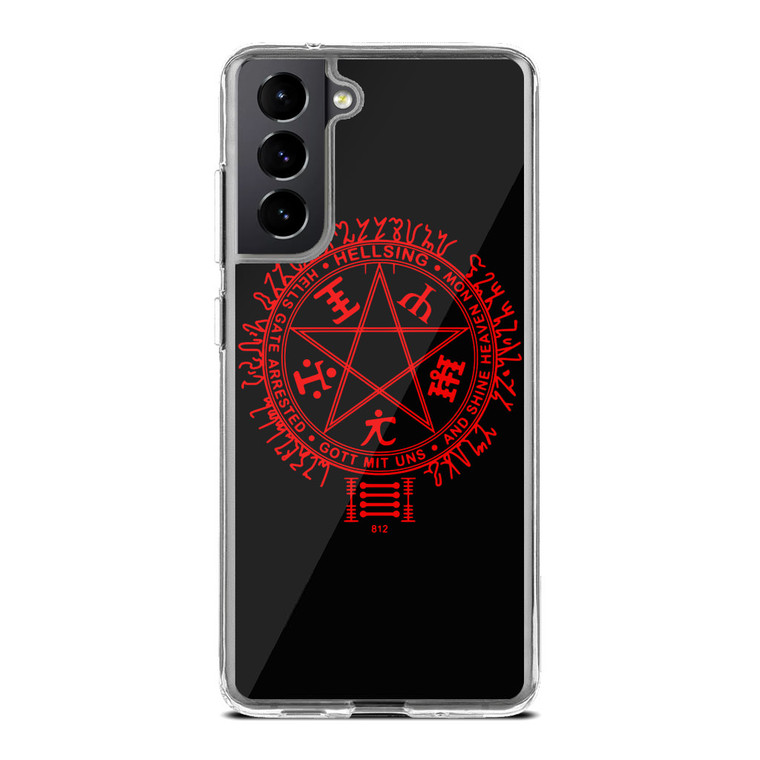 Hellsing Symbol Samsung Galaxy S21 Plus Case