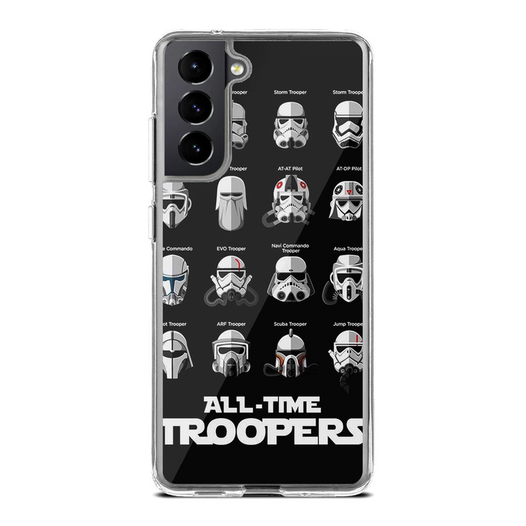All of Time Stormtrooper Star Wars Samsung Galaxy S21 Plus Case