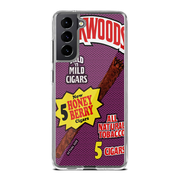 Backwoods Honey Berry Cigars Samsung Galaxy S21 Plus Case