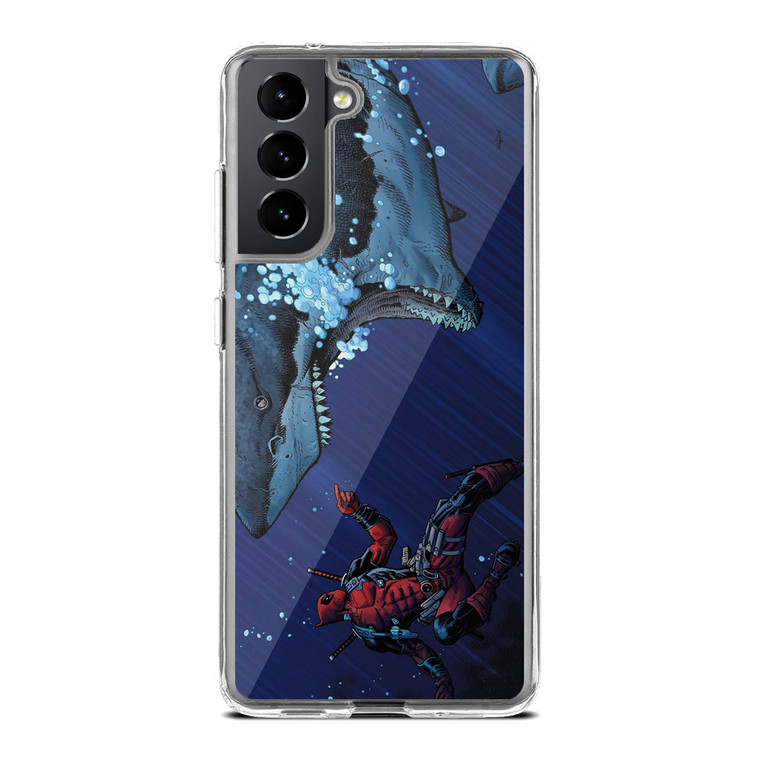 Deadpool Shark Samsung Galaxy S21 Plus Case