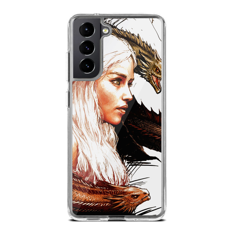 Game Of Thrones Daenerys Targaryen Samsung Galaxy S21 Plus Case