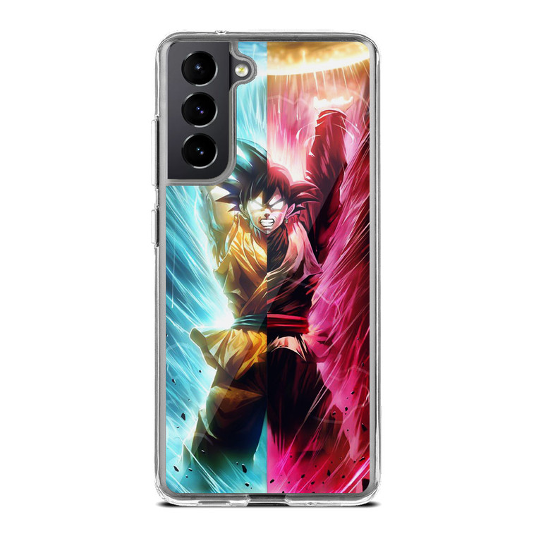 Spirit Bomb Split Goku Samsung Galaxy S21 Plus Case