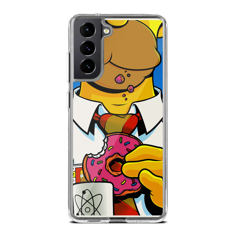 Homer Simpson Samsung Galaxy S21 Plus Case