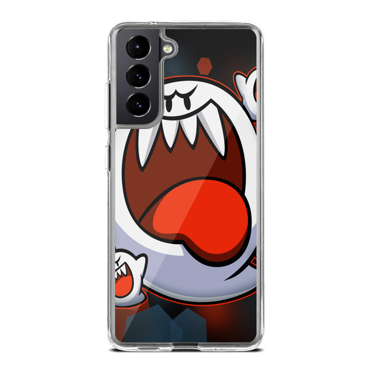 Boo Mario Samsung Galaxy S21 Plus Case