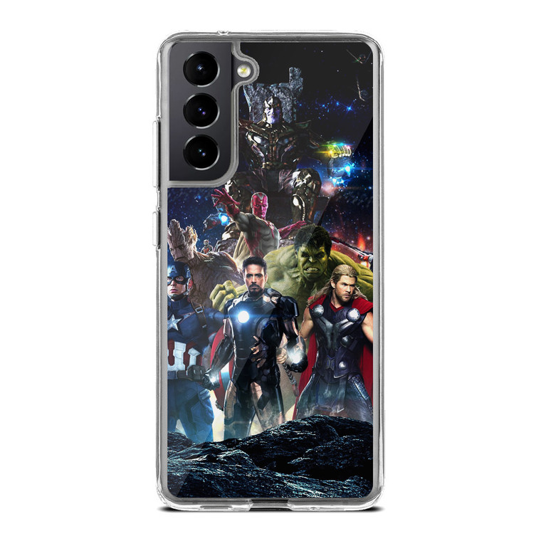Infinity War Superheroes Samsung Galaxy S21 Plus Case
