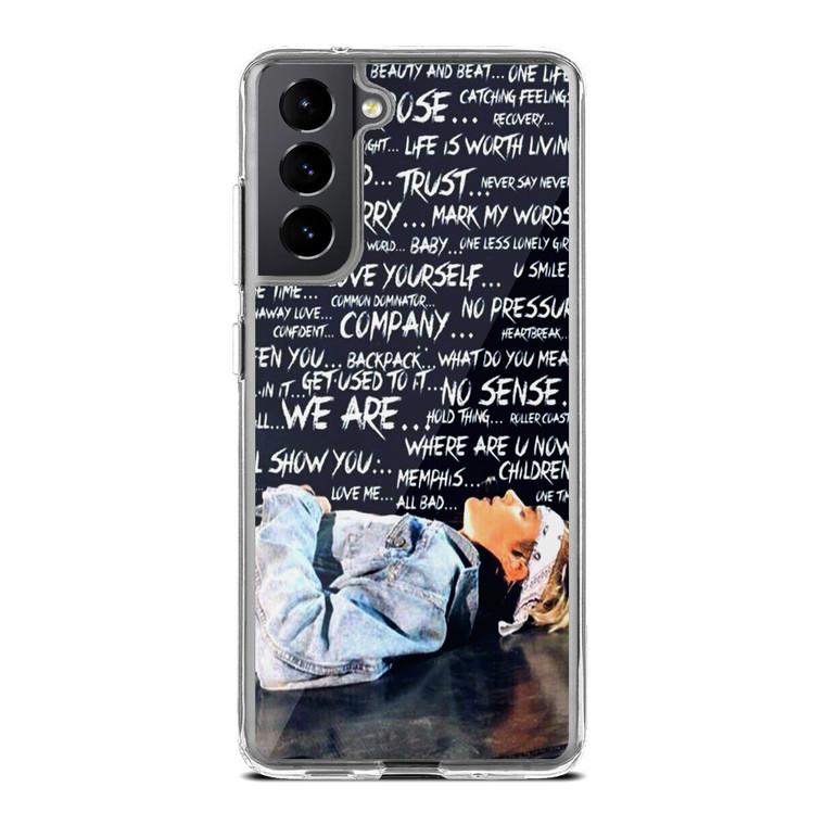 Justin Bieber Purpose Tour Samsung Galaxy S21 Plus Case