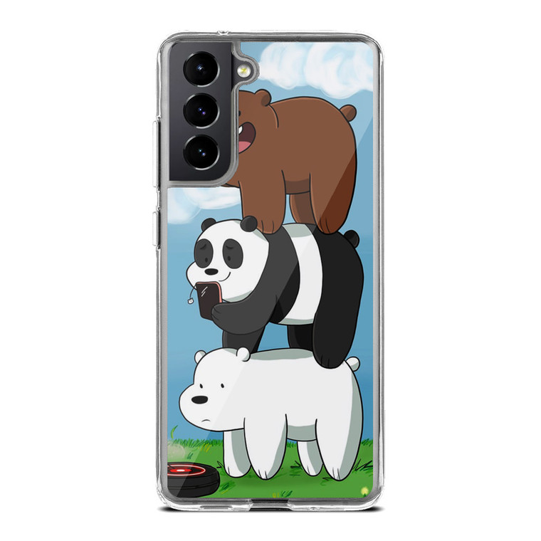 We Bare Bears Grizz Samsung Galaxy S21 Plus Case