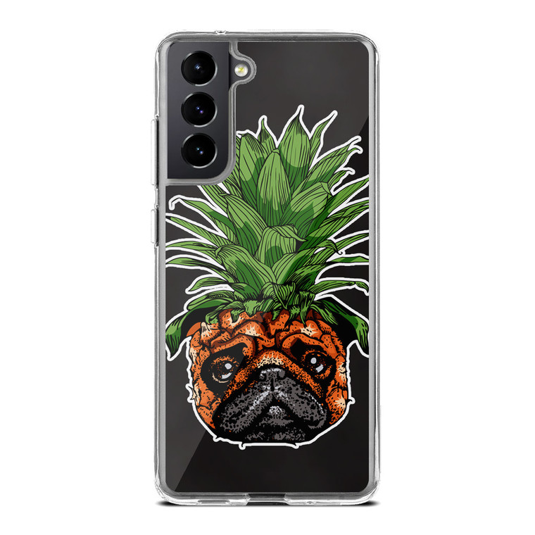 Pineapple Pug Samsung Galaxy S21 Plus Case