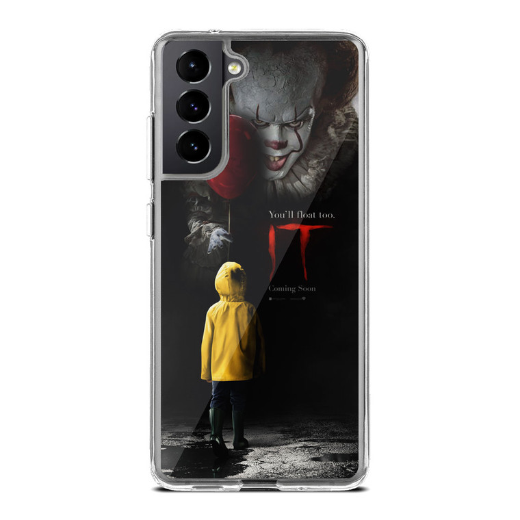 IT 2017 Pennywise Clown Stephen King Samsung Galaxy S21 Plus Case