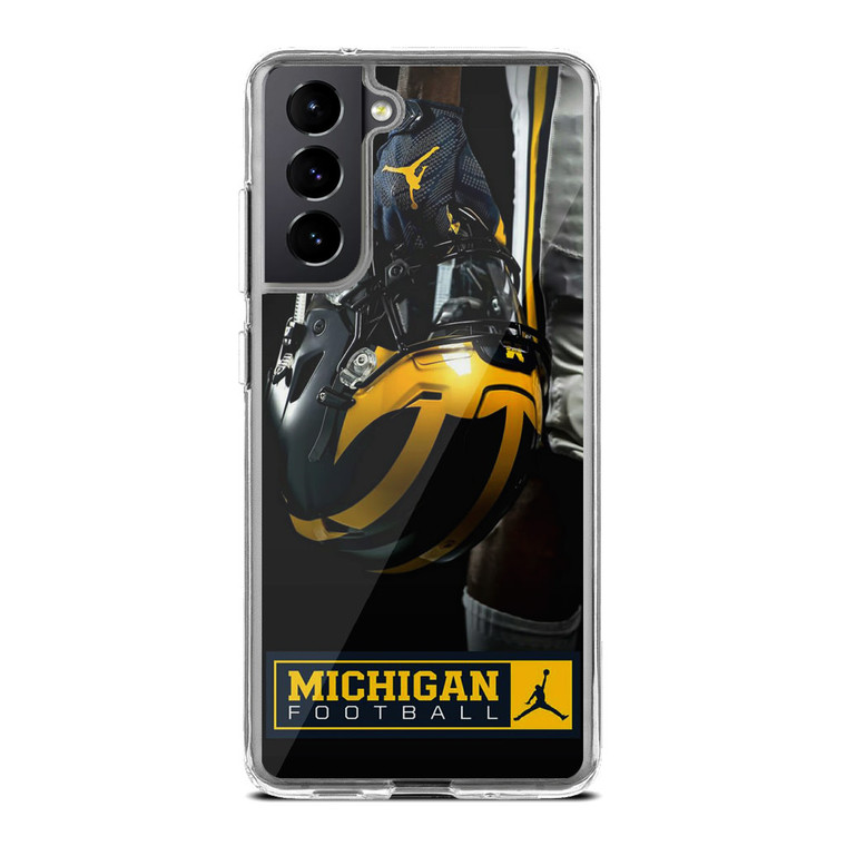 Michigan Wolverines Samsung Galaxy S21 Plus Case