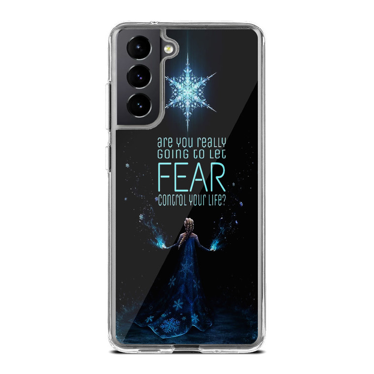 Disney Frozen Elsa Fear Samsung Galaxy S21 Plus Case