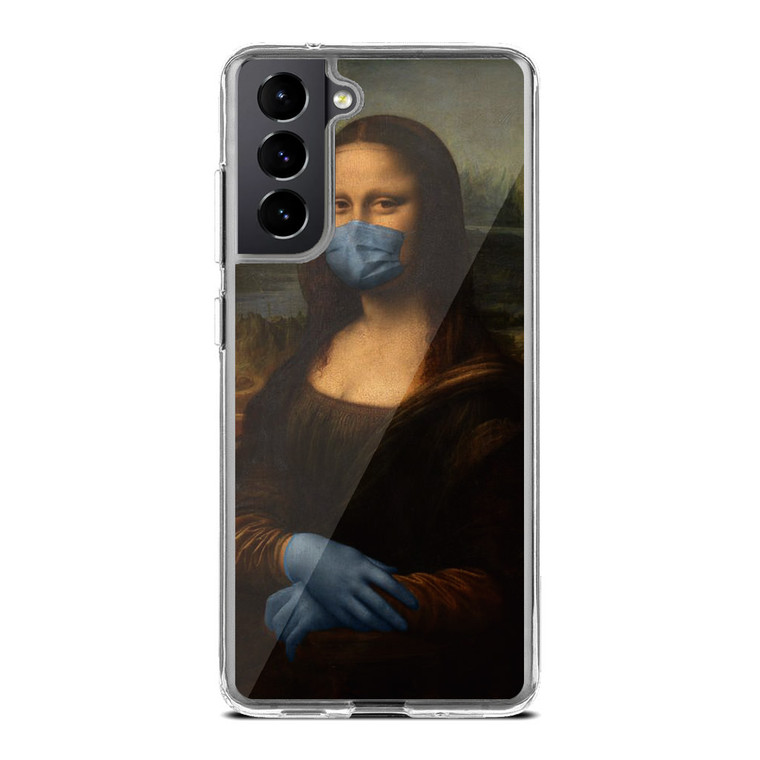 Monalisa Social Distance Samsung Galaxy S21 Plus Case