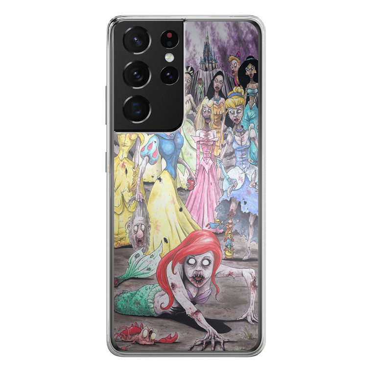 All Princess Disney Zombie Samsung Galaxy S21 Ultra Case