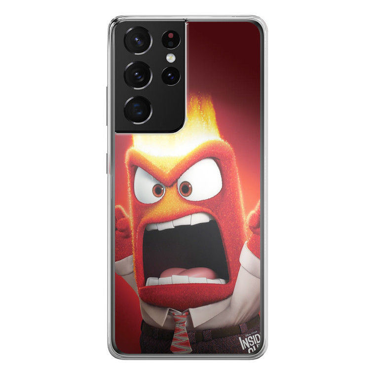 Disney Inside Out Anger Samsung Galaxy S21 Ultra Case