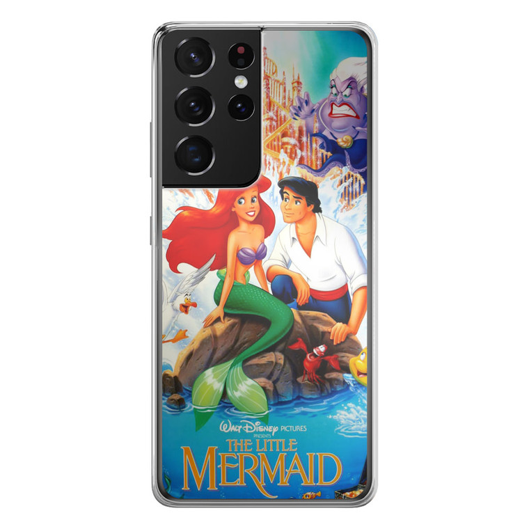 Walt Disney The Little Mermaid Samsung Galaxy S21 Ultra Case