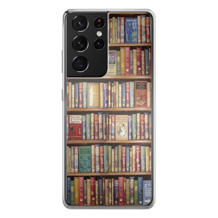 bookshelf Samsung Galaxy S21 Ultra Case