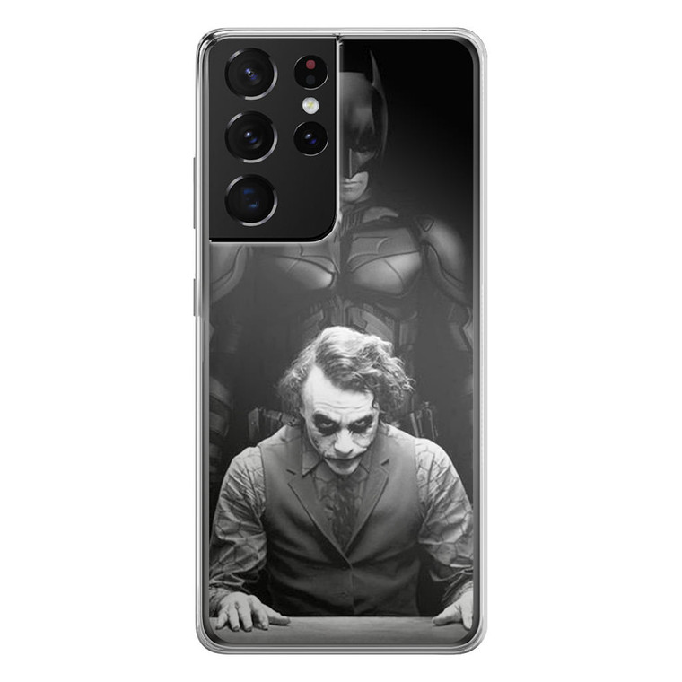 Batman and Joker Samsung Galaxy S21 Ultra Case