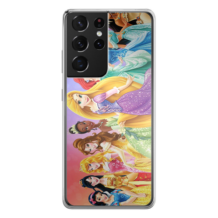 Disney Princess Rapunzel Midle Samsung Galaxy S21 Ultra Case