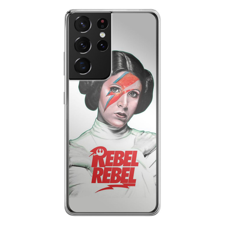 Rebel Rebel Princess Leia Samsung Galaxy S21 Ultra Case
