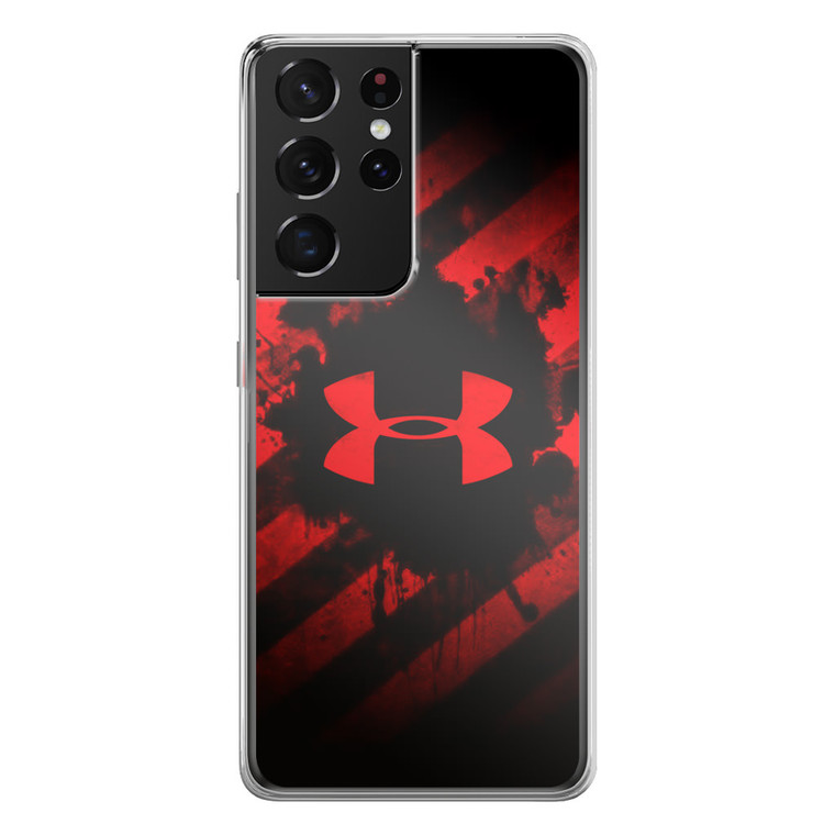 Under Armour Red Art Samsung Galaxy S21 Ultra Case