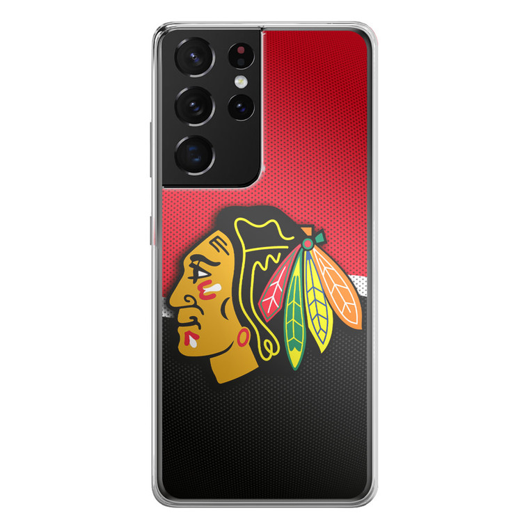 Chicago Blackhawks Samsung Galaxy S21 Ultra Case