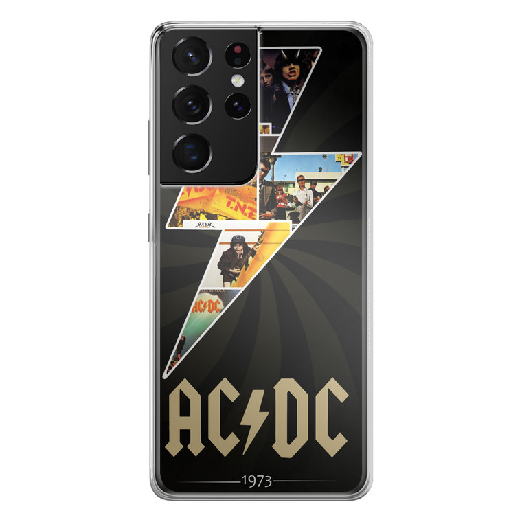 Acdc 1973 Samsung Galaxy S21 Ultra Case