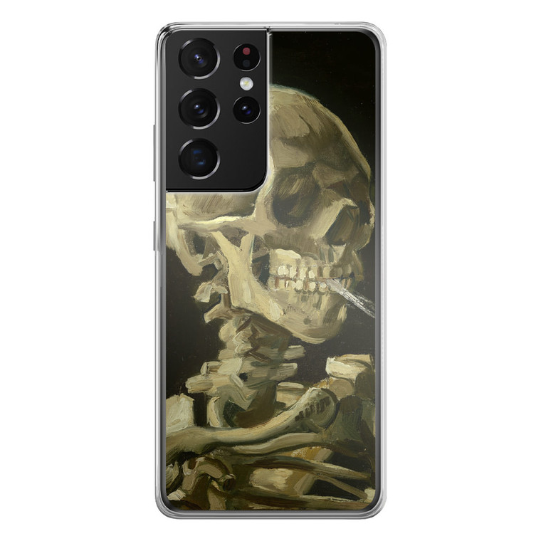 Van Gogh skeleton Samsung Galaxy S21 Ultra Case