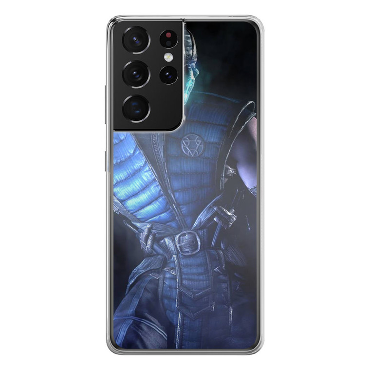 Mortal Kombat X Sub Zero Samsung Galaxy S21 Ultra Case