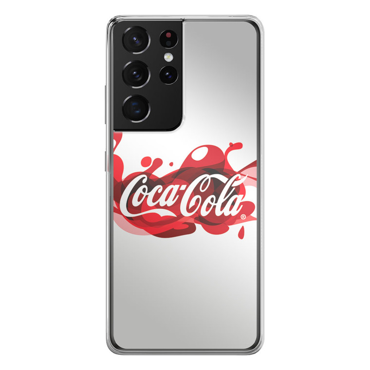 Coca-Cola Splash Samsung Galaxy S21 Ultra Case
