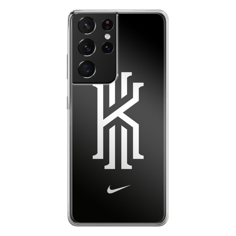 Kyrie Irving Nike Logo Black1 Samsung Galaxy S21 Ultra Case