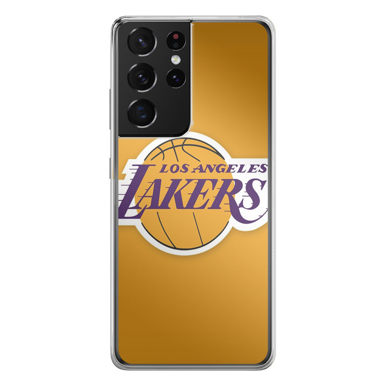Los Angeles Lakers Logo Nba Samsung Galaxy S21 Ultra Case