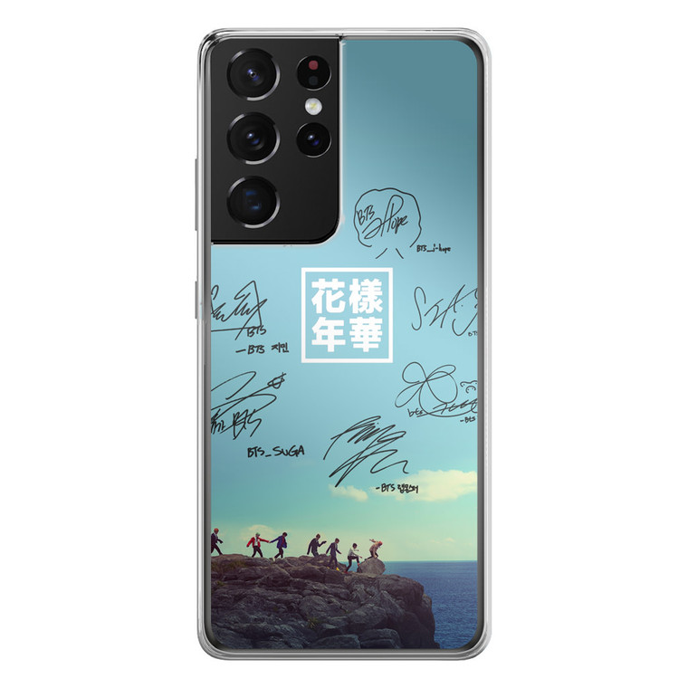 BTS Signature1 Samsung Galaxy S21 Ultra Case